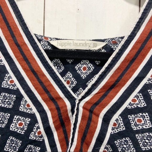 🛍Hippie Laundry Boho Wrap High Low Blouse| Medium - Picture 8 of 8